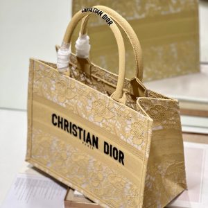 CD Mesh apricot Book Tote Bag Canvas 336534