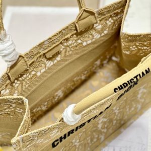 CD Mesh apricot Book Tote Bag Canvas 336534