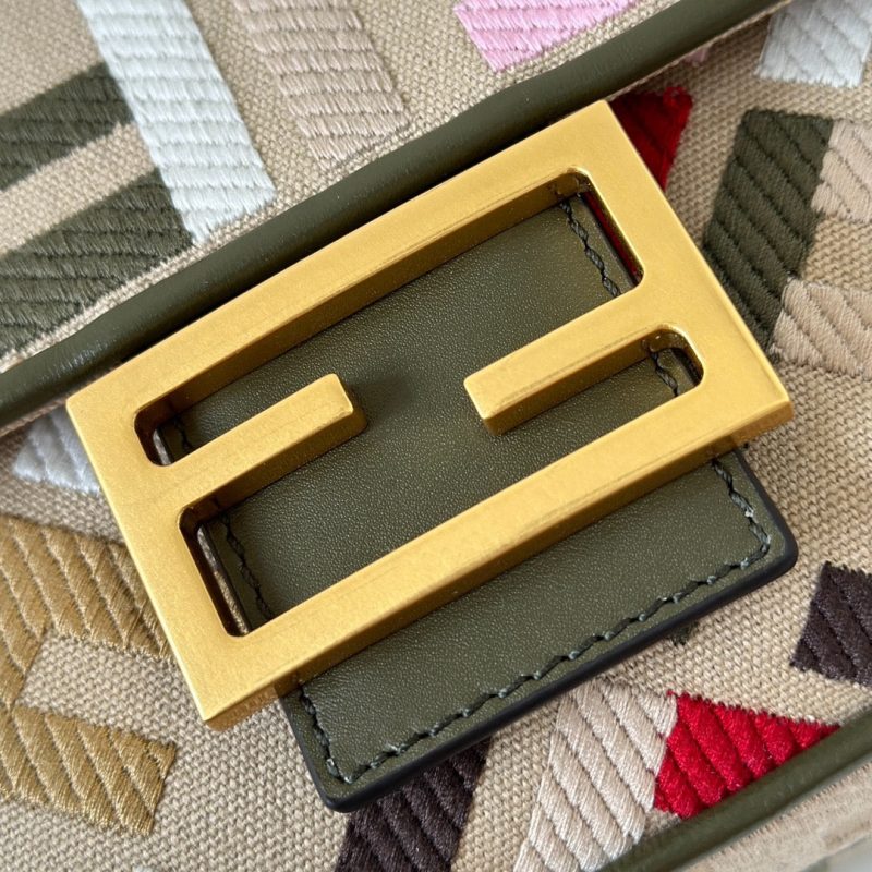 20240816_i1723778982_4269_8_jpg BAGUETTE CANVAS 27 BAG WITH MULTICOLOUR FF EMBROIDERY GOLD HARDWARE