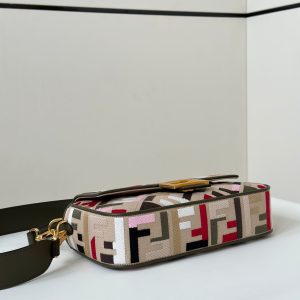 20240816_i1723778982_9139_3_jpg_9e3d11d6-1a2c-4117-ad1c-ea68086c414e BAGUETTE CANVAS 27 BAG WITH MULTICOLOUR FF EMBROIDERY GOLD HARDWARE