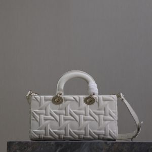 20240819_i1724050196_781_4_jpg Lady D-Joy Bag 26 White Graphic Lambskin