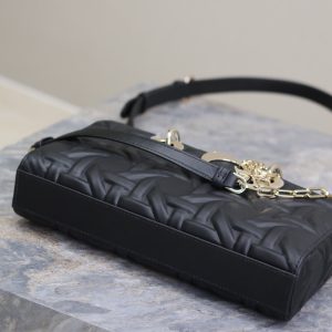 20240819_i1724050853_5078_7.jpg_1 Lady D-Joy Bag 26 Black Graphic Lambskin