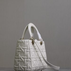 20240819_i1724051215_5697_4_jpg Lady Bag 20cm White Graphic Lambskin