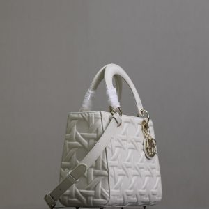 20240819_i1724051215_6476_2_jpg Lady Bag 20cm White Graphic Lambskin