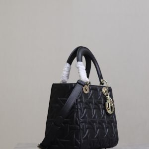 20240819_i1724052218_5380_3_jpg Lady Bag 20cm Black Graphic Lambskin