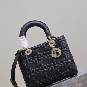 20240819_i1724052218_8092_1_jpg Lady Bag 20cm Black Graphic Lambskin