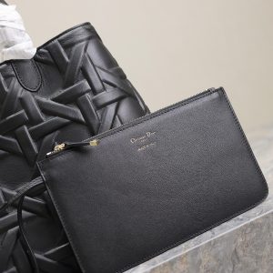 MEDIUM 37 TOUJOURS BAG IN BLACK CANNAGE GRAPHIC LAMBSKIN