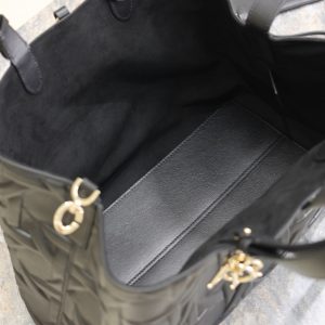 MEDIUM 37 TOUJOURS BAG IN BLACK CANNAGE GRAPHIC LAMBSKIN