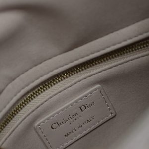 Lady Bag 17cm Pink Pale Green Lambksin