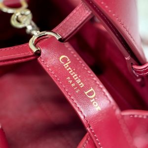 MINI 23 TOUJOURS BAG IN RUBY RED MACROCANNAGE LAMBSKIN