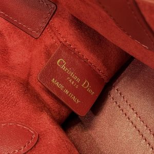 MINI 23 TOUJOURS BAG IN RUBY RED MACROCANNAGE LAMBSKIN