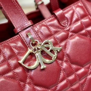 20241024_i1729759164_3101_6_jpg SMALL 28 TOUJOURS BAG IN RUBY RED MACROCANNAGE LAMBSKIN