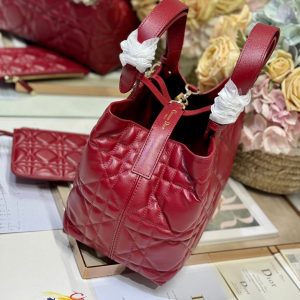 20241024_i1729759164_7745_4_jpg SMALL 28 TOUJOURS BAG IN RUBY RED MACROCANNAGE LAMBSKIN
