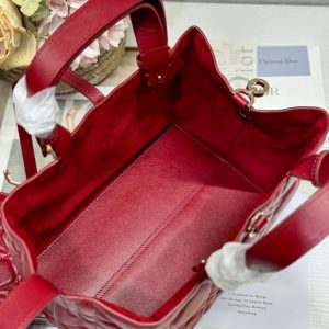 20241024_i1729759164_8828_7_jpg SMALL 28 TOUJOURS BAG IN RUBY RED MACROCANNAGE LAMBSKIN