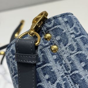 MEDIUM 37 TOUJOURS BAG IN BLUE MONOGRAM DENIM