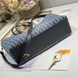 MEDIUM 37 TOUJOURS BAG IN BLUE MONOGRAM DENIM