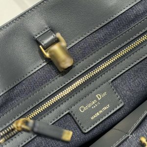 MEDIUM 37 TOUJOURS BAG IN BLUE MONOGRAM DENIM