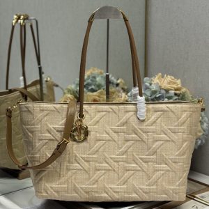 20241030_i1730276563_6604_0_jpg LARGE 41 TOUJOURS BAG IN BISQUE BEIGE CANNAGE RAFFIA