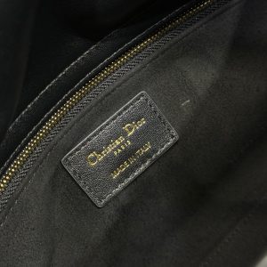 20241031_i1730364102_3353_7_jpg CD Medium Lady 24 Black Lambskin Black White Canvas