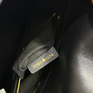 20241031_i1730364102_585_8_jpg CD Medium Lady 24 Black Lambskin Black White Canvas