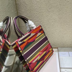 CD Electrical Rainbow Book Tote Bag Canvas 336540