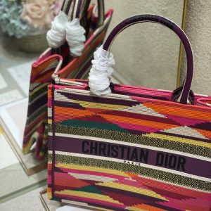 CD Electrical Rainbow Book Tote Bag Canvas 336540