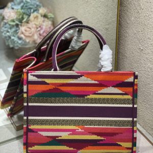 CD Electrical Rainbow Book Tote Bag Canvas 336540