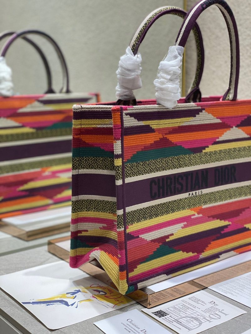 CD Electrical Rainbow Book Tote Bag Canvas 336540