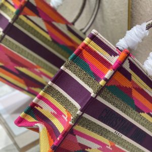 CD Electrical Rainbow Book Tote Bag Canvas 336540