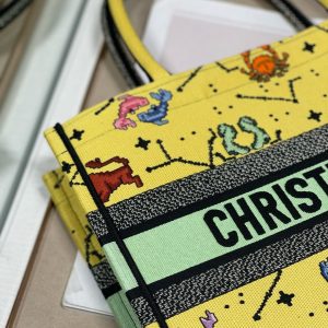 CD Tanabata Yellow Book Tote 36cm Bag Canvas 336543