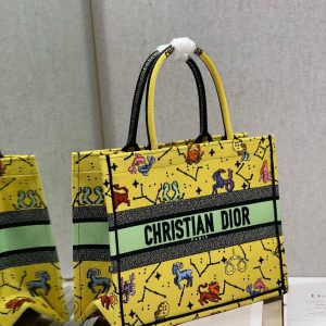 CD Tanabata Yellow Book Tote 36cm Bag Canvas 336543