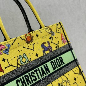 CD Tanabata Yellow Book Tote 36cm Bag Canvas 336543