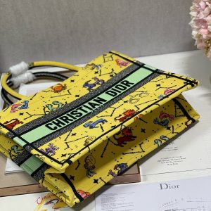 CD Tanabata Yellow Book Tote 36cm Bag Canvas 336543