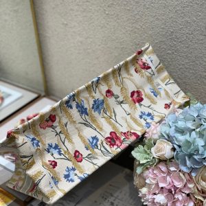 CD Hibiscus Book Tote 42cm Bag Canvas 336576