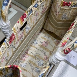 CD Hibiscus Book Tote 42cm Bag Canvas 336576