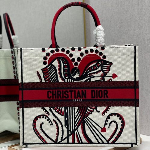 CD Heart-shaped Portrait Book Tote 42cm Bag Canvas 336573