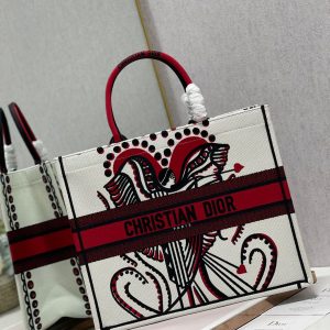 CD Heart-shaped Portrait Book Tote 42cm Bag Canvas 336573