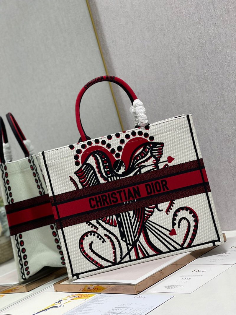 CD Heart-shaped Portrait Book Tote 42cm Bag Canvas 336573