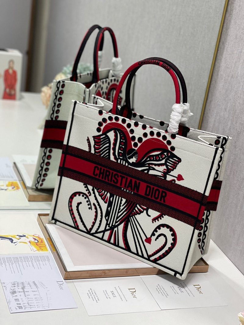 CD Heart-shaped Portrait Book Tote 42cm Bag Canvas 336573