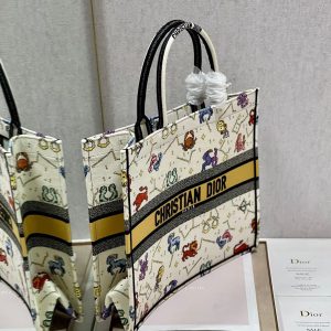 CD Colorful Twelve Constellations Book Tote 42cm Bag Canvas 336606