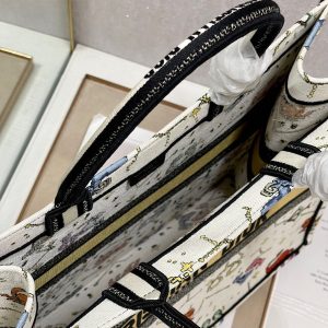 CD Colorful Twelve Constellations Book Tote 42cm Bag Canvas 336606