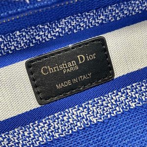 CD New Blue Tiger 24 Lady Dior Bag Canvas 336715