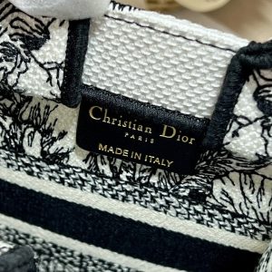 CD Elephant White Mini Book Tote 13.5 cm 336431