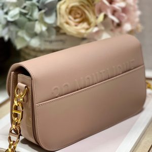 CD Montaigne Avenue Bag Pink Calfskin 336845