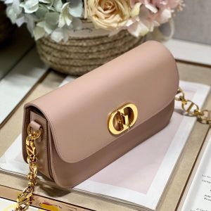 CD Montaigne Avenue Bag Pink Calfskin 336845