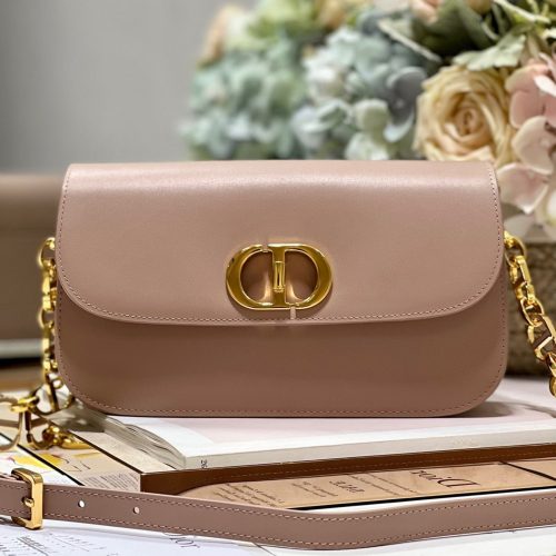 CD Montaigne Avenue Bag Pink Calfskin 336845