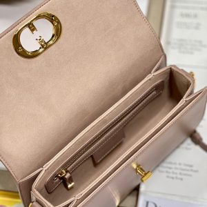 CD Montaigne Avenue Bag Pink Calfskin 336845