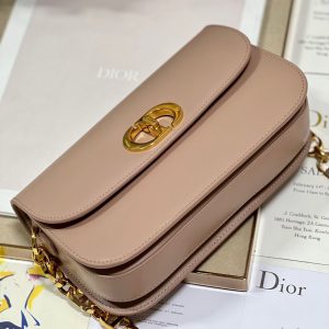 CD Montaigne Avenue Bag Pink Calfskin 336845