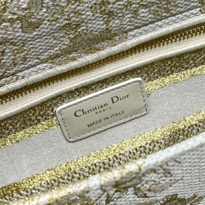 CD Golden Magpie 24 Lady Dior Bag Canvas 336736