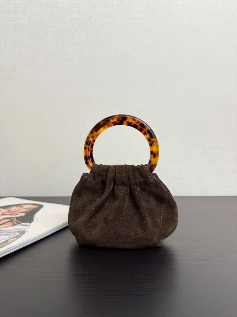 20251119_i1763566957_7800_6_jpg Chanel 2026 Pouch 24cm Dark Brown Tortoiseshell Suede Effect Plexi